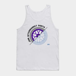 Purple JDM Wheels V4 Tank Top